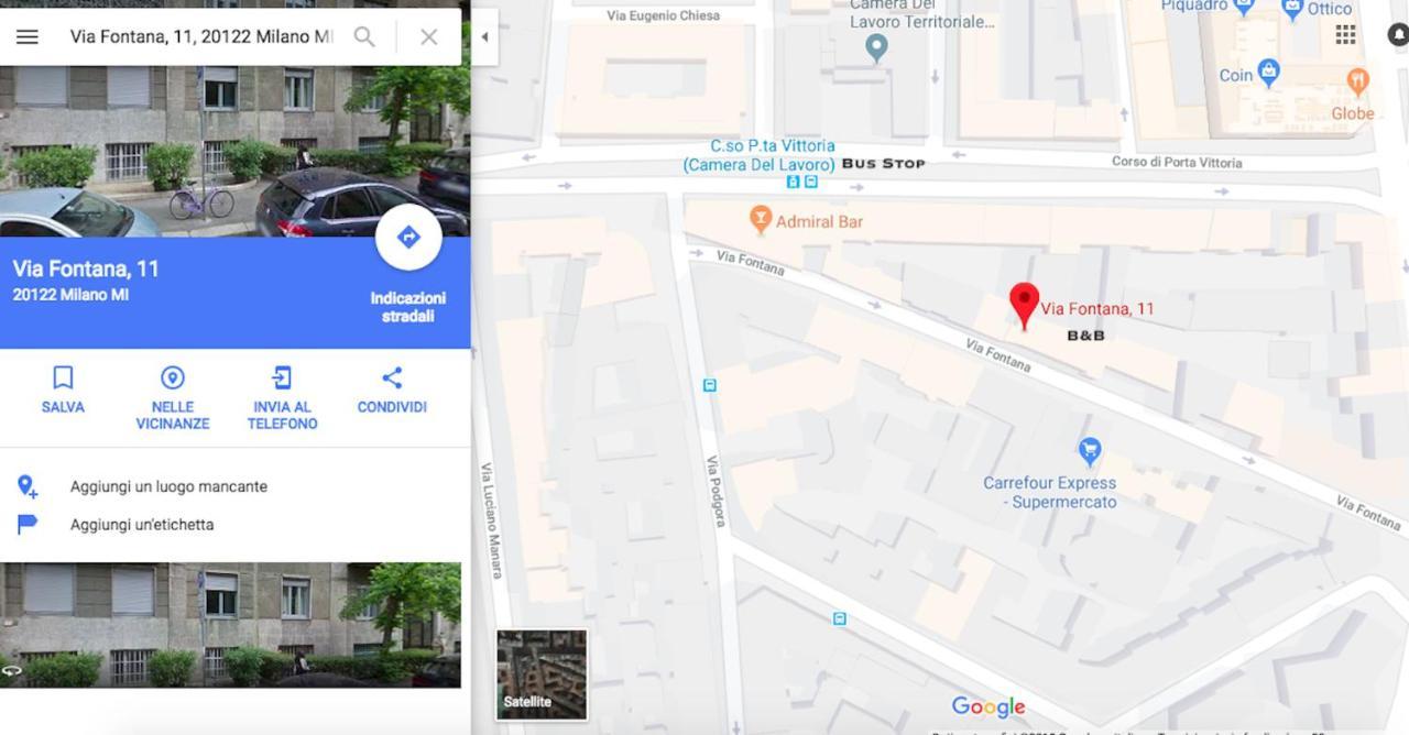 B&B Via Fontana Milano المظهر الخارجي الصورة